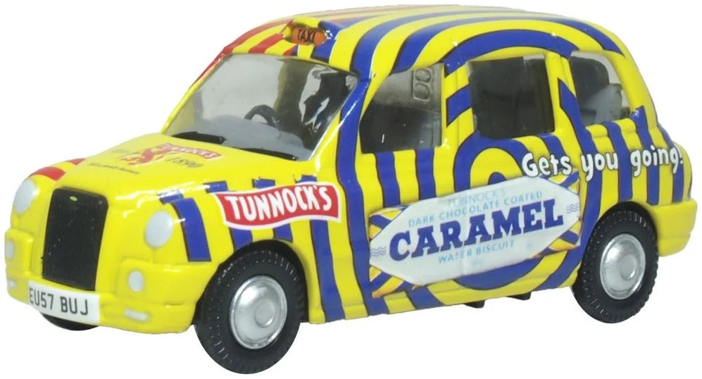 TX4 Taxi Tunnocks 1:76 Scale Diecast Model Car – Oxford Diecast