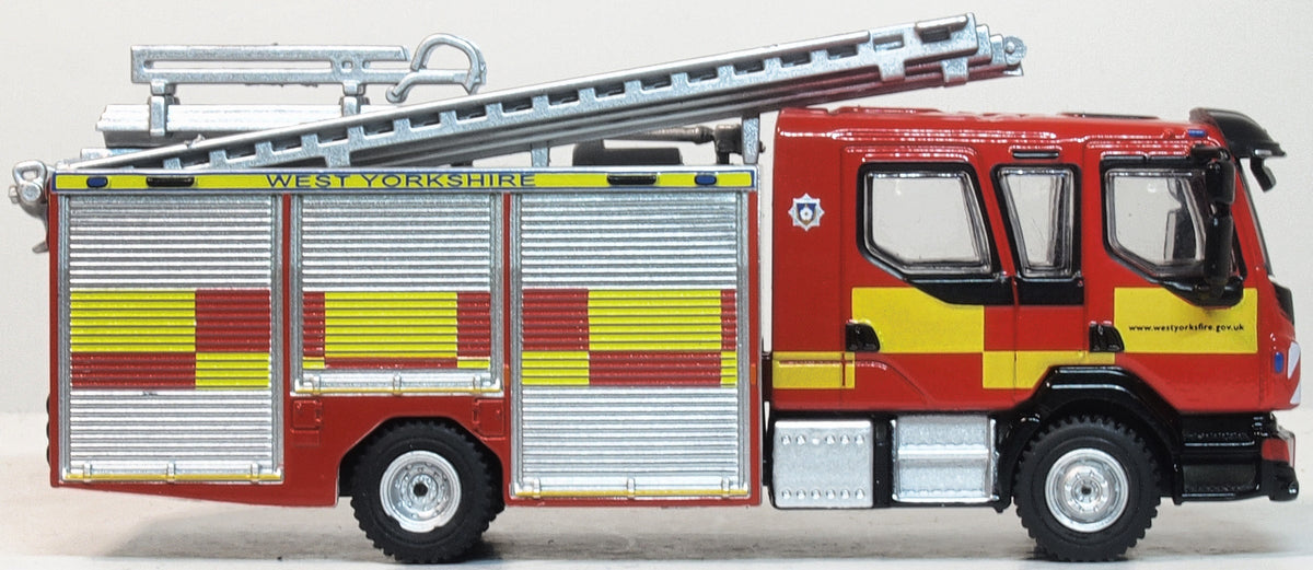 Volvo FL Emergency One Pump Ladder West Yorkshire 1:76 Scale Diecast Fire Engine – Oxford Diecast