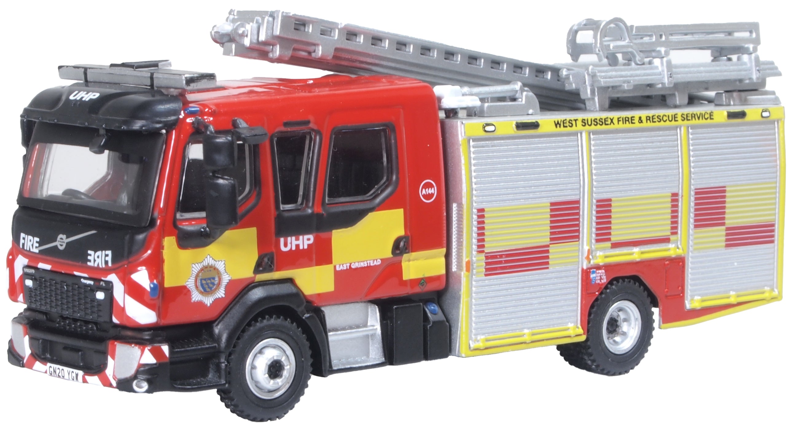 Volvo FL Emergency One Pump Ladder West Sussex Fire and Rescue - 1:76 Scale