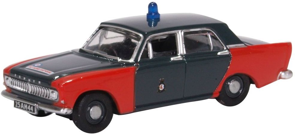 Ford Zephyr Bomb Disposal 1:76 Scale Diecast Car – Oxford Diecast