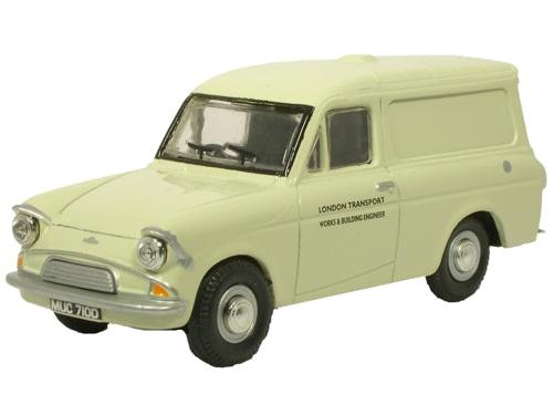 Ford Anglia Van London Transport 1:43 Scale Diecast Model Van – Oxford Diecast