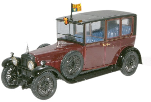 Daimler Double-Six 30 HP Brougham King George V Sandringham 1929 1:43 Scale Diecast Car – Oxford Diecast