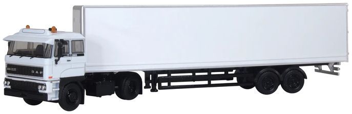 DAF 3300 Short Van Trailer White 1:76 Scale Diecast Model Truck – Oxford Diecast
