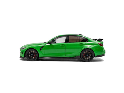 BMW M3 (G80) Performance Parts Signal Green Uni 2024 1:18 Scale Solido Diecast Model Car