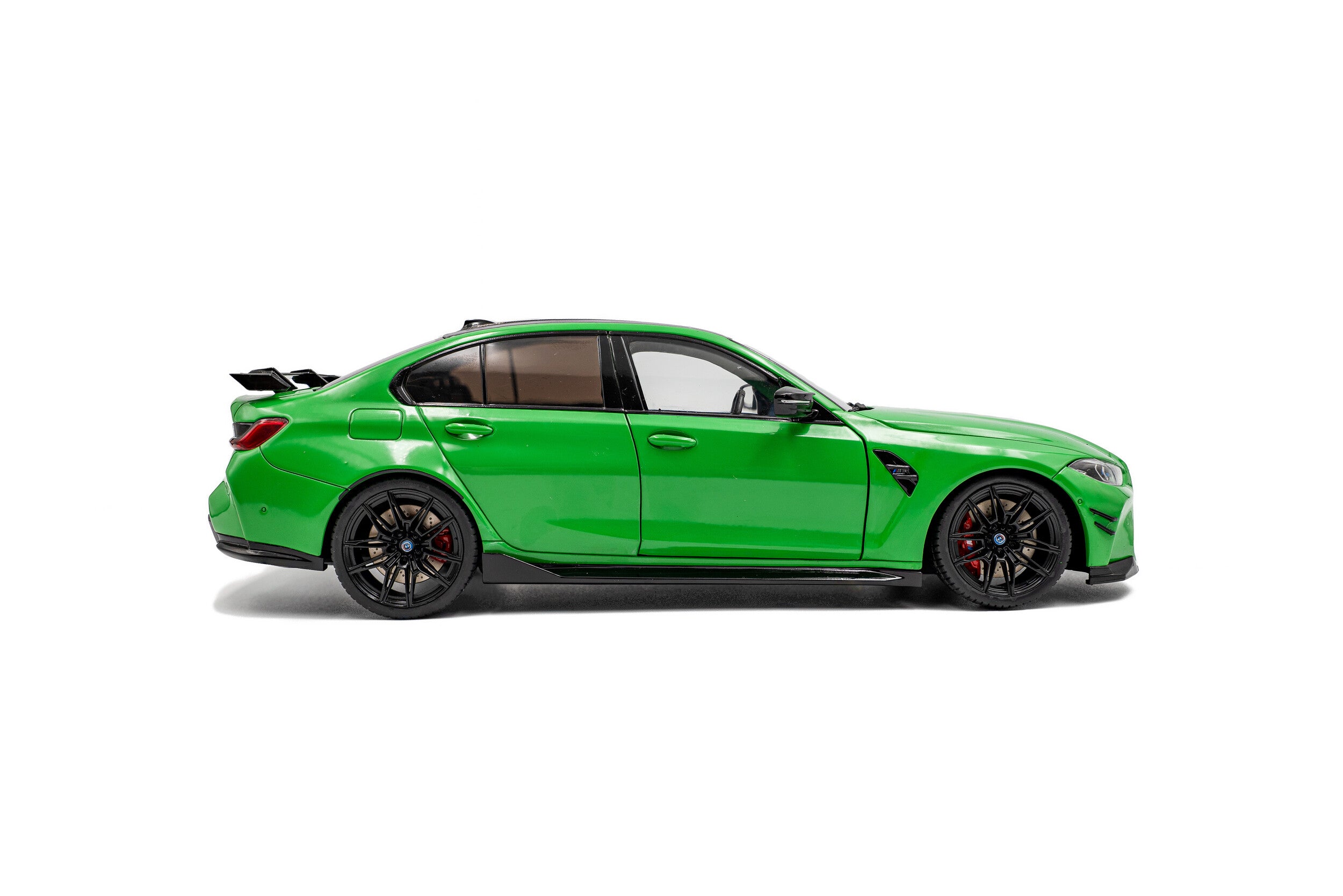 BMW M3 (G80) Performance Parts Signal Green Uni 2024 1:18 Scale Solido Diecast Model Car