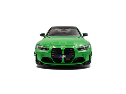 BMW M3 (G80) Performance Parts Signal Green Uni 2024 1:18 Scale Solido Diecast Model Car