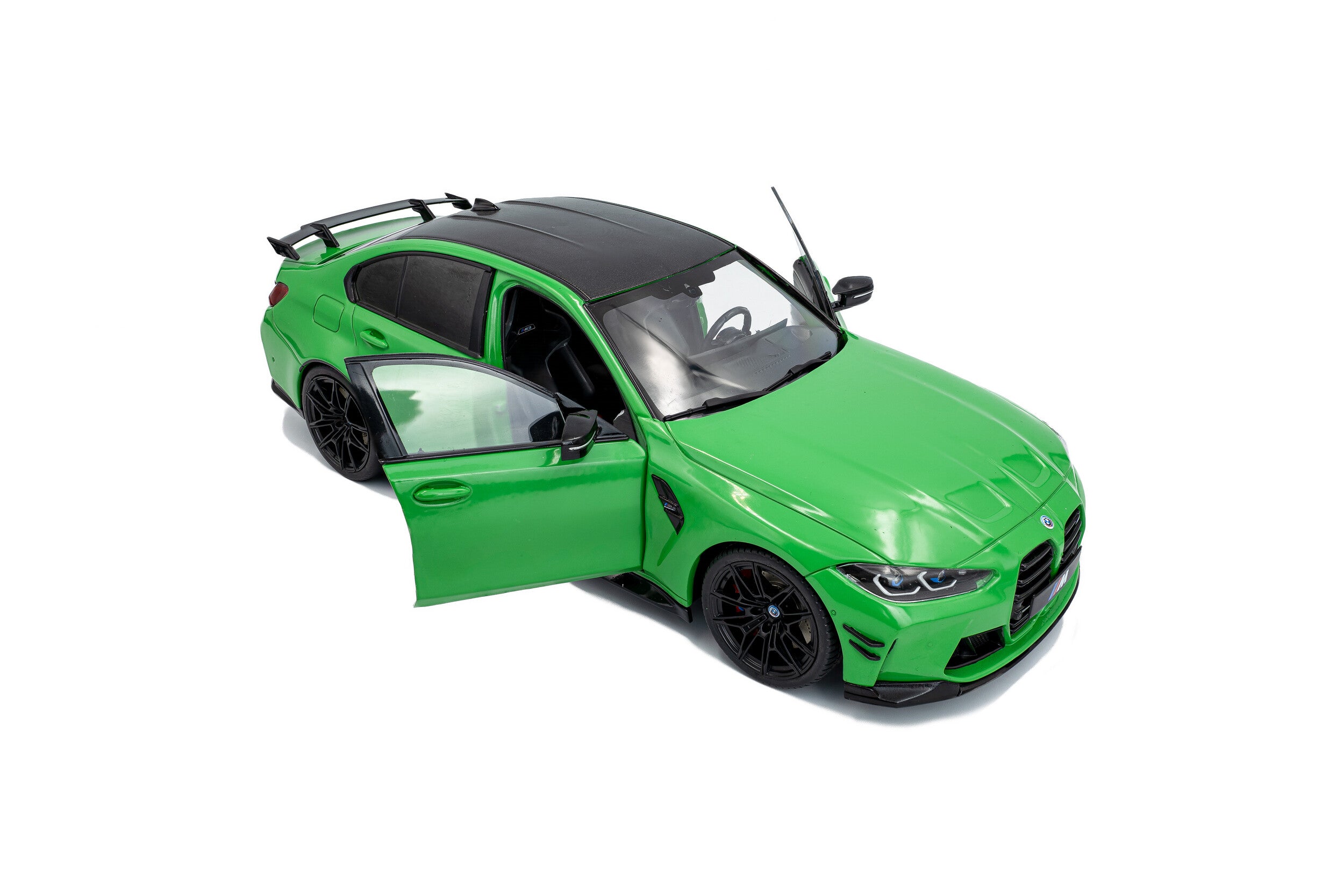 BMW M3 (G80) Performance Parts Signal Green Uni 2024 1:18 Scale Solido Diecast Model Car