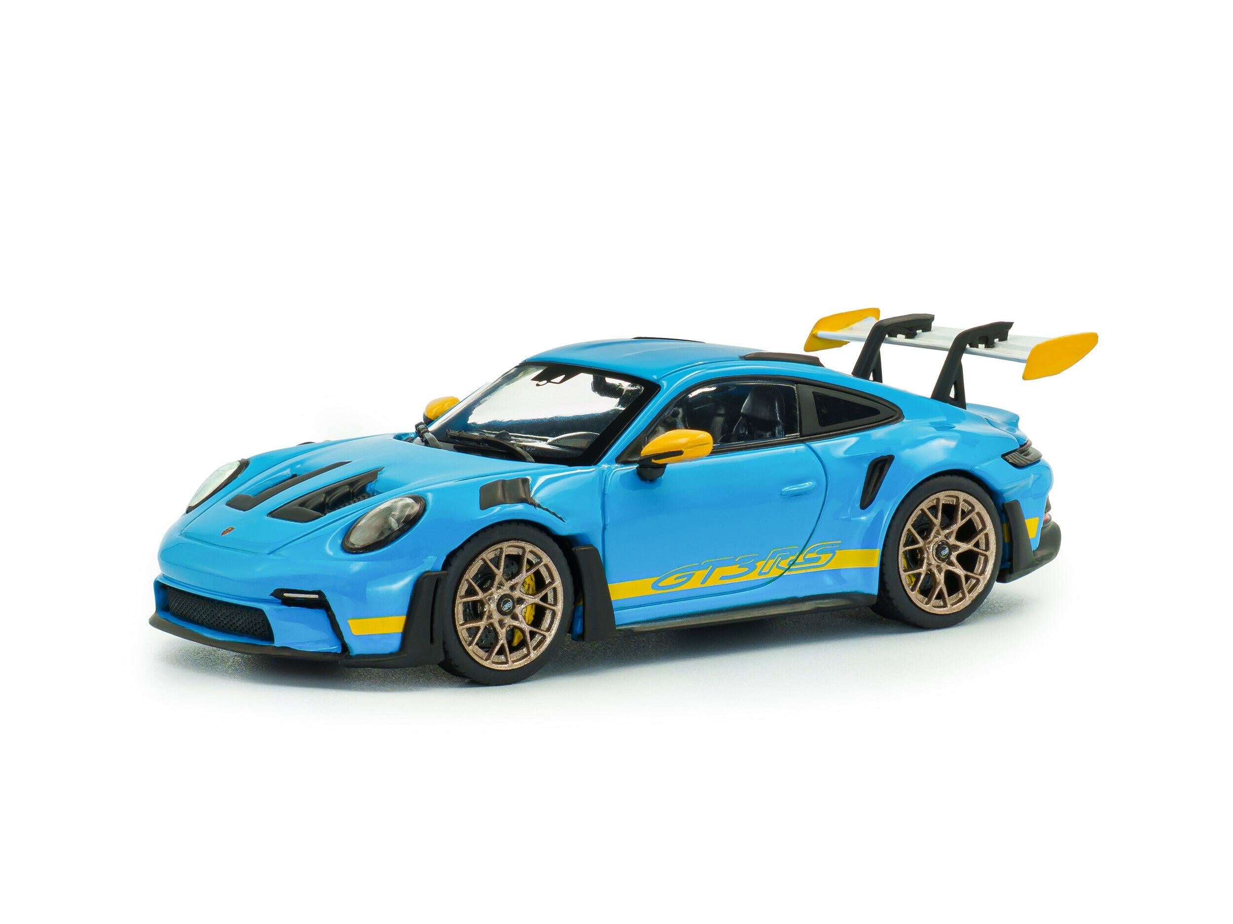 Porsche 911 (992) GT3 RS Tribute 24H Daytona 2003 Riviera Blue 1:43 Scale Solido Diecast Model Car