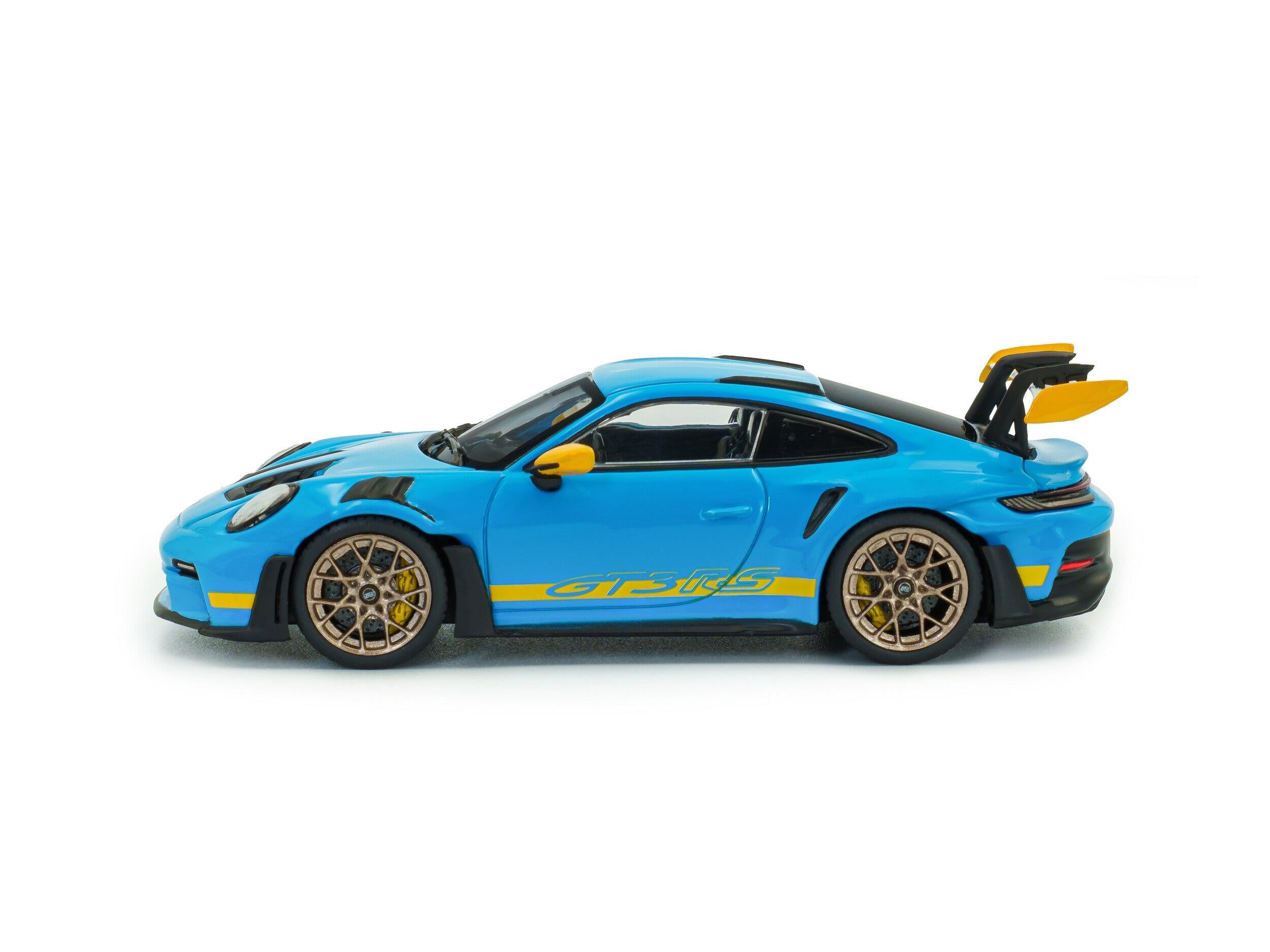 Porsche 911 (992) GT3 RS Tribute 24H Daytona 2003 Riviera Blue 1:43 Scale Solido Diecast Model Car