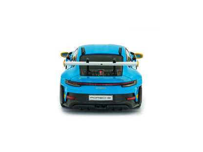 Porsche 911 (992) GT3 RS Tribute 24H Daytona 2003 Riviera Blue 1:43 Scale Solido Diecast Model Car