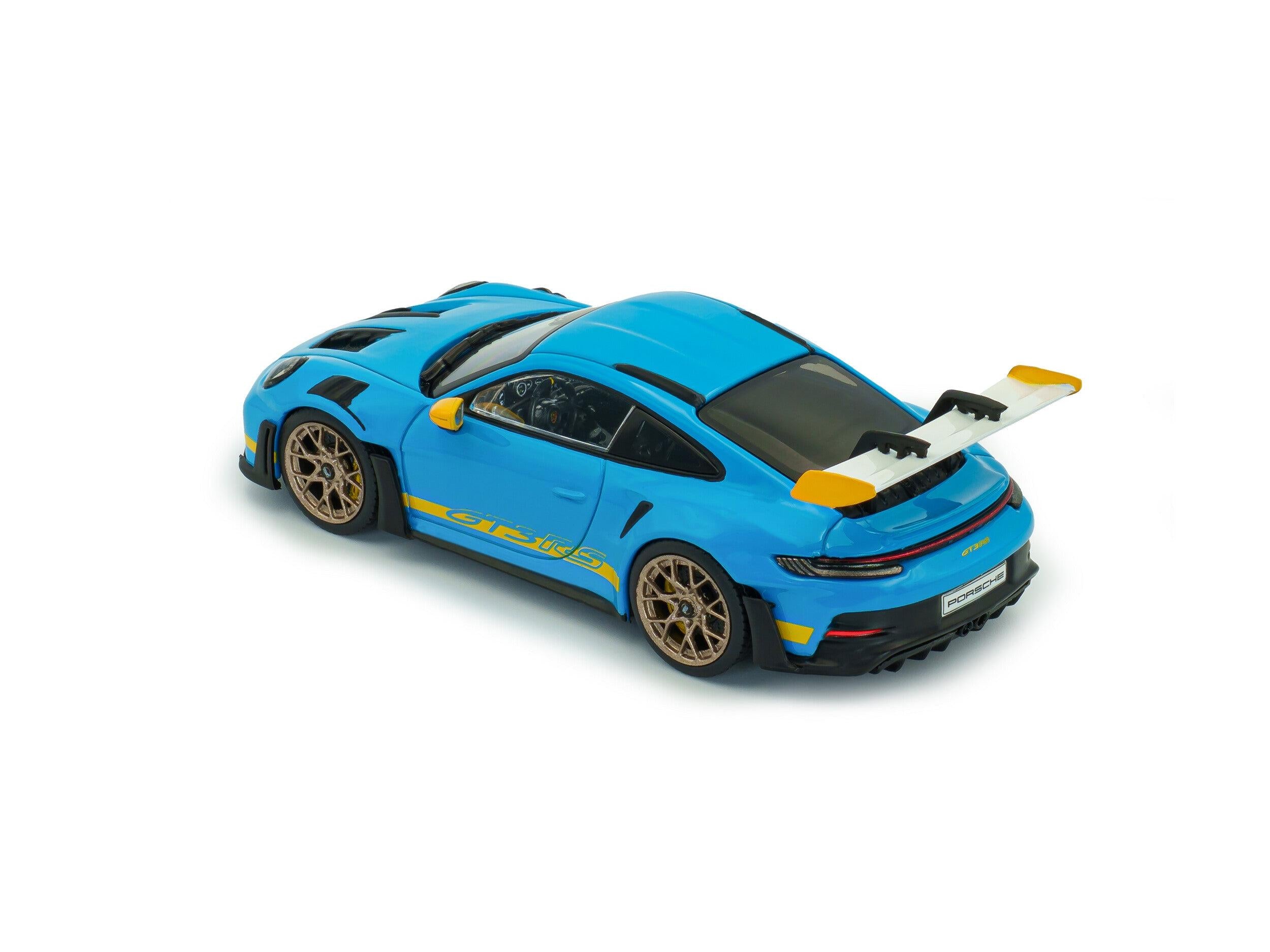 Porsche 911 (992) GT3 RS Tribute 24H Daytona 2003 Riviera Blue 1:43 Scale Solido Diecast Model Car