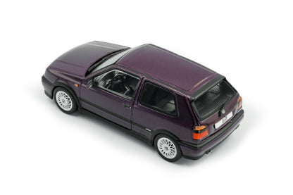 Volkswagen Golf Mk3 VR6 1994 Dusty Mauve Pearl 1:43 Scale Solido Diecast Model Car