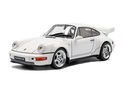 Porsche 911 (964) RS 3.8 1994 Grand Prix White 1:43 Scale Solido Diecast Model Car