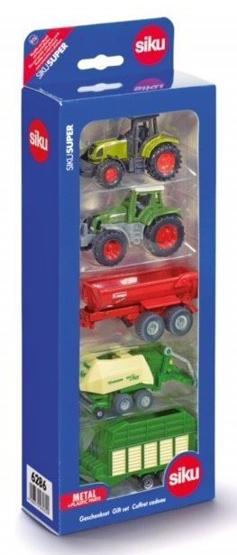 Siku Gift Set - 5 Agricultural Vehicles 1:87 Scale Siku