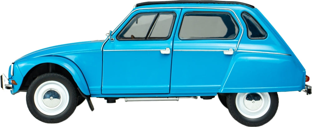 Citroen Dyane 6 Bleu Lagune 1974 1:18 Scale Diecast Car – Solido
