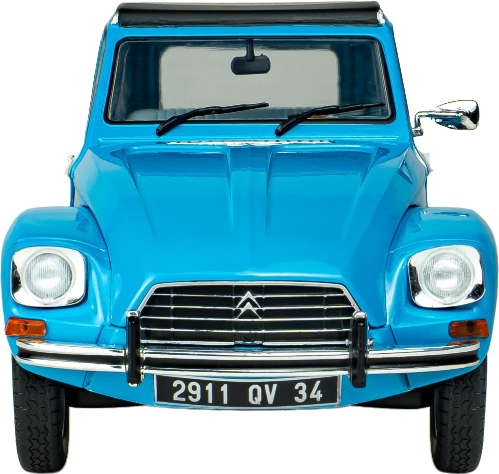 Citroen Dyane 6 Bleu Lagune 1974 1:18 Scale Diecast Car – Solido