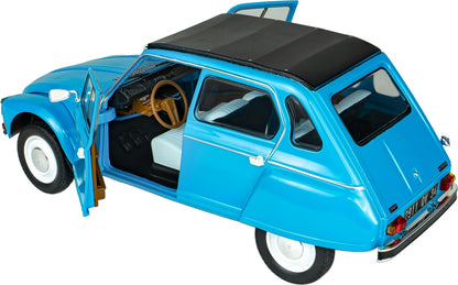 Citroen Dyane 6 Bleu Lagune 1974 1:18 Scale Diecast Car – Solido