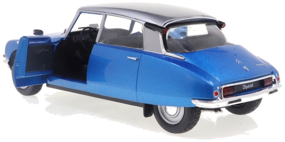Citroen D Special Blue Delta 1972 1:18 Scale Diecast Model Car – Solido