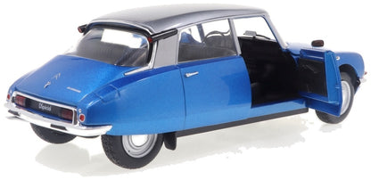 Citroen D Special Blue Delta 1972 1:18 Scale Diecast Model Car – Solido