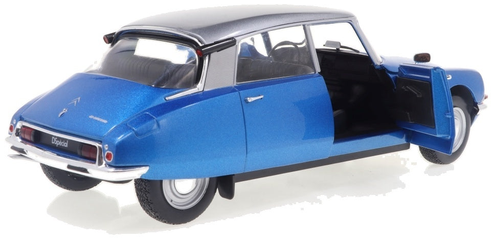 Citroen D Special Blue Delta 1972 1:18 Scale Diecast Model Car – Solido