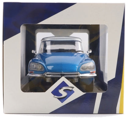 Citroen D Special Blue Delta 1972 1:18 Scale Diecast Model Car – Solido