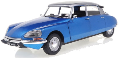 Citroen D Special Blue Delta 1972 1:18 Scale Diecast Model Car – Solido