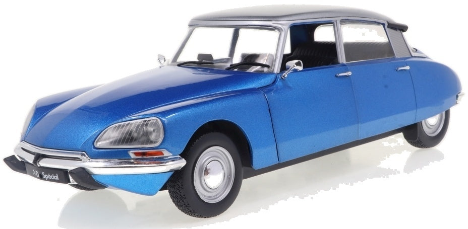 Citroen D Special Blue Delta 1972 1:18 Scale Diecast Model Car – Solido