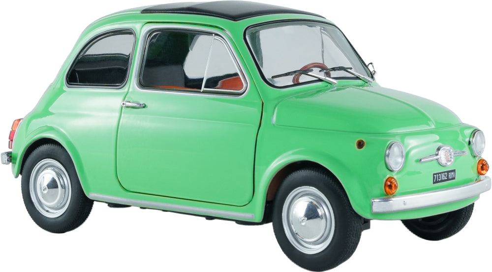 Fiat 500 Deep Green 1960 1:18 Scale Diecast Car – Solido
