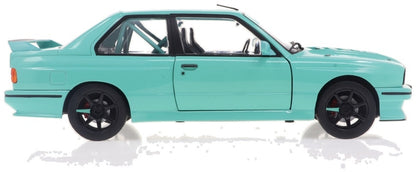BMW M3 Tiffany Blue Solido Works 1990 1:18 Scale Diecast Model Car – Solido