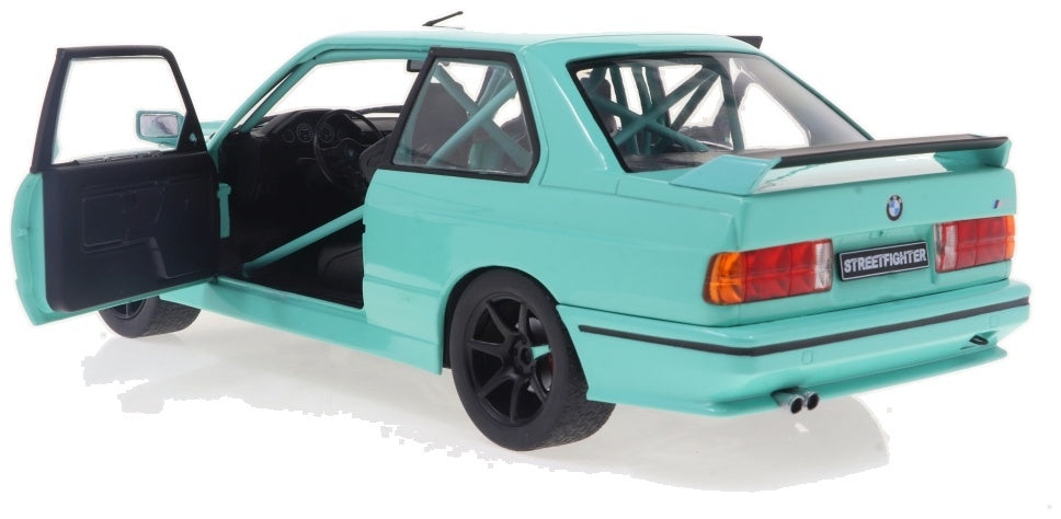 BMW M3 Tiffany Blue Solido Works 1990 1:18 Scale Diecast Model Car – Solido