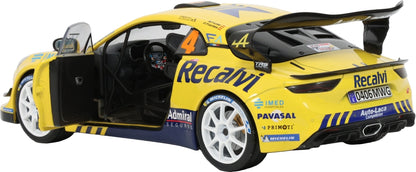 Alpine A110 RGT+ #4 Rallye Du Mont Blanc 2025 Fuster/Fuentes 1:18 Scale Diecast Car – Solido