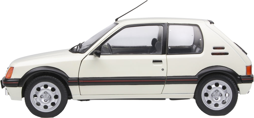 Peugeot 205 MK.1 GTI 1.9 Blanc Meije 1988 1:18 Scale Diecast Car – Solido