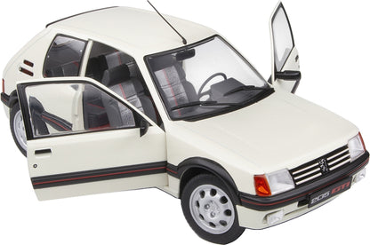 Peugeot 205 MK.1 GTI 1.9 Blanc Meije 1988 1:18 Scale Diecast Car – Solido