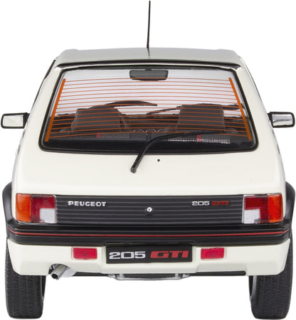Peugeot 205 MK.1 GTI 1.9 Blanc Meije 1988 1:18 Scale Diecast Car – Solido