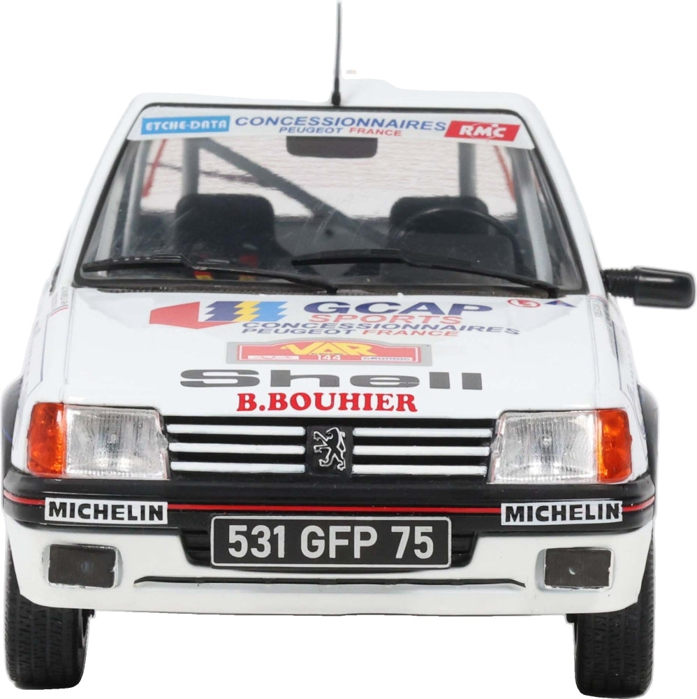 Peugeot 205 GTi GR.N #144 Rallye Du Var 1987 F. Delecour 1:18 Scale Diecast Car – Solido