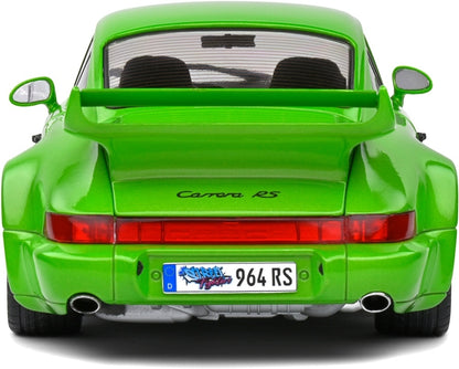 Porsche 911 (964) Carrera 3.8 RS Green Metallic 1990 1:18 Scale Diecast Model Car – Solido