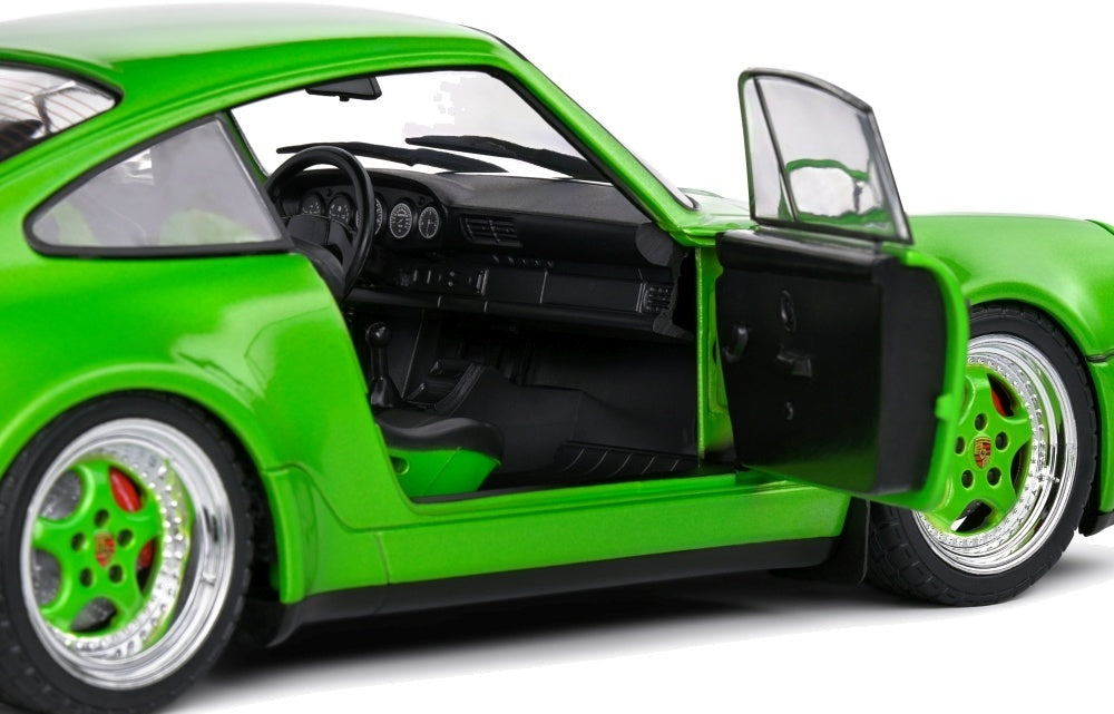 Porsche 911 (964) Carrera 3.8 RS Green Metallic 1990 1:18 Scale Diecast Model Car – Solido