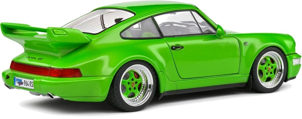 Porsche 911 (964) Carrera 3.8 RS Green Metallic 1990 1:18 Scale Diecast Model Car – Solido