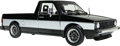 Volkswagen Caddy Mk1 Solido Works Black 1982 1:18 Scale Diecast Car – Solido