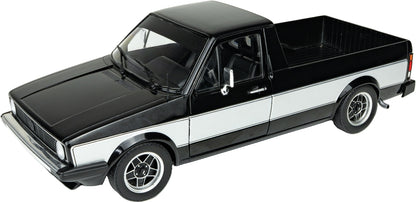 Volkswagen Caddy Mk1 Solido Works Black 1982 1:18 Scale Diecast Car – Solido