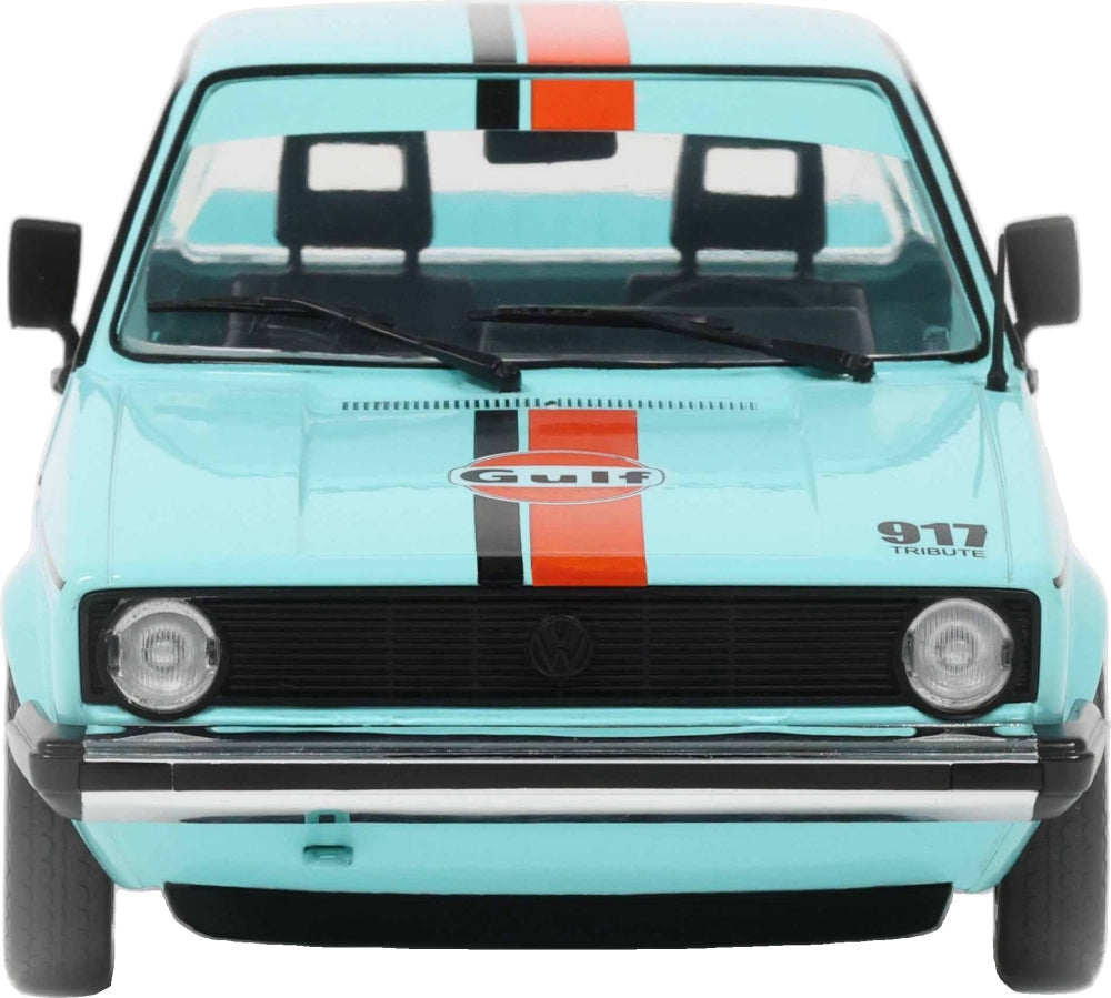 VW Caddy Mk1 Oil Service Blue 1982 1:18 Scale Diecast Pickup – Solido