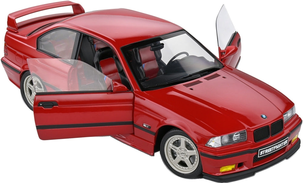 BMW E36 Coupe M3 Streetfighter Imolarot Red 1994 1:18 Scale Diecast Car – Solido