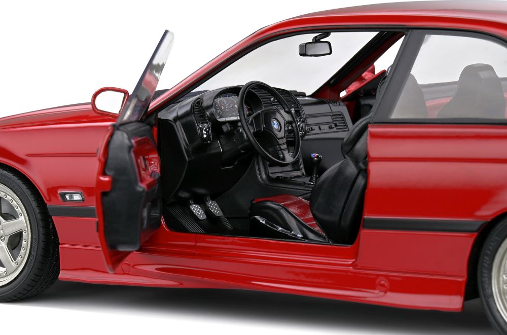 BMW E36 Coupe M3 Streetfighter Imolarot Red 1994 1:18 Scale Diecast Car – Solido