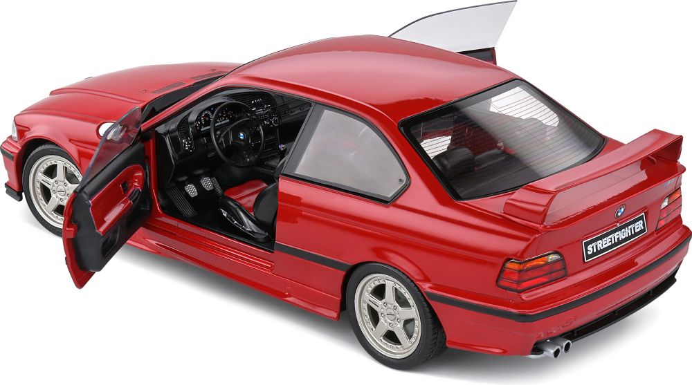 BMW E36 Coupe M3 Streetfighter Imolarot Red 1994 1:18 Scale Diecast Car – Solido