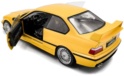 BMW M3 Coupe Solido Works Dakar Yellow 1991 1:18 Scale Diecast Model Car – Solido