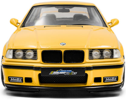 BMW M3 Coupe Solido Works Dakar Yellow 1991 1:18 Scale Diecast Model Car – Solido