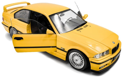 BMW M3 Coupe Solido Works Dakar Yellow 1991 1:18 Scale Diecast Model Car – Solido