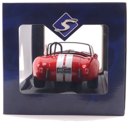 Shelby Cobra 427 S/C Red 1965 1:18 Scale Diecast Model Car – Solido