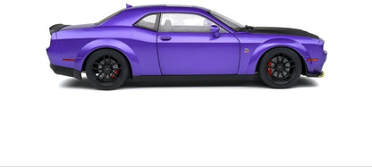 Dodge Challenger SRT Hellcat Redeye Widebody Plum Crazy 2020 1:18 Scale Diecast Model Car – Solido