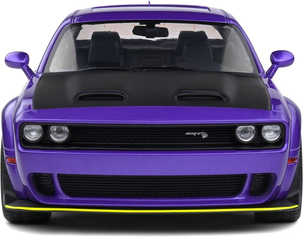 Dodge Challenger SRT Hellcat Redeye Widebody Plum Crazy 2020 1:18 Scale Diecast Model Car – Solido